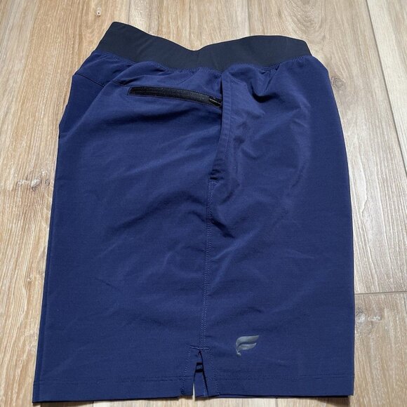 Fabletics Navy Lined Athletic Shorts Inseam 7” - Men L (?) - Picture 11 of 16